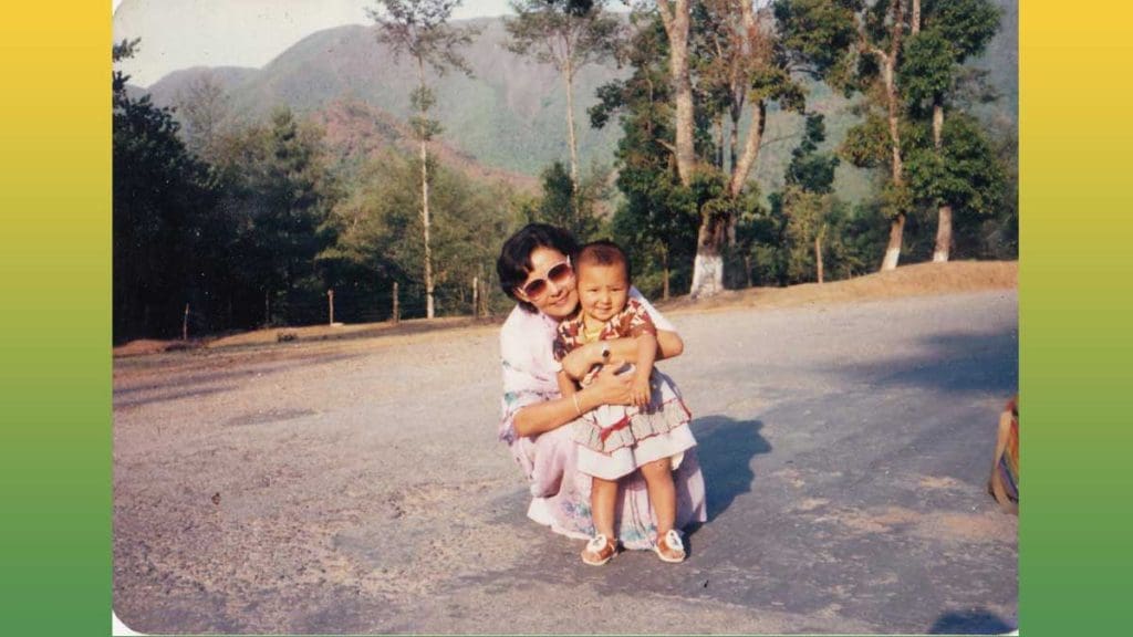 Samriddhi Rai in Childhood