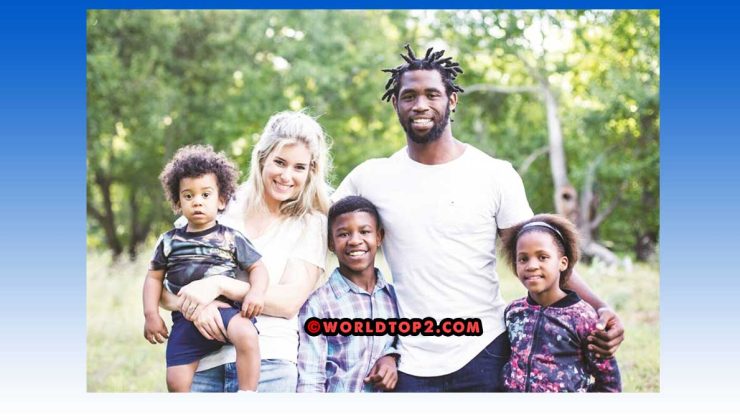 Rachel Smith and Siya Kolisi wife