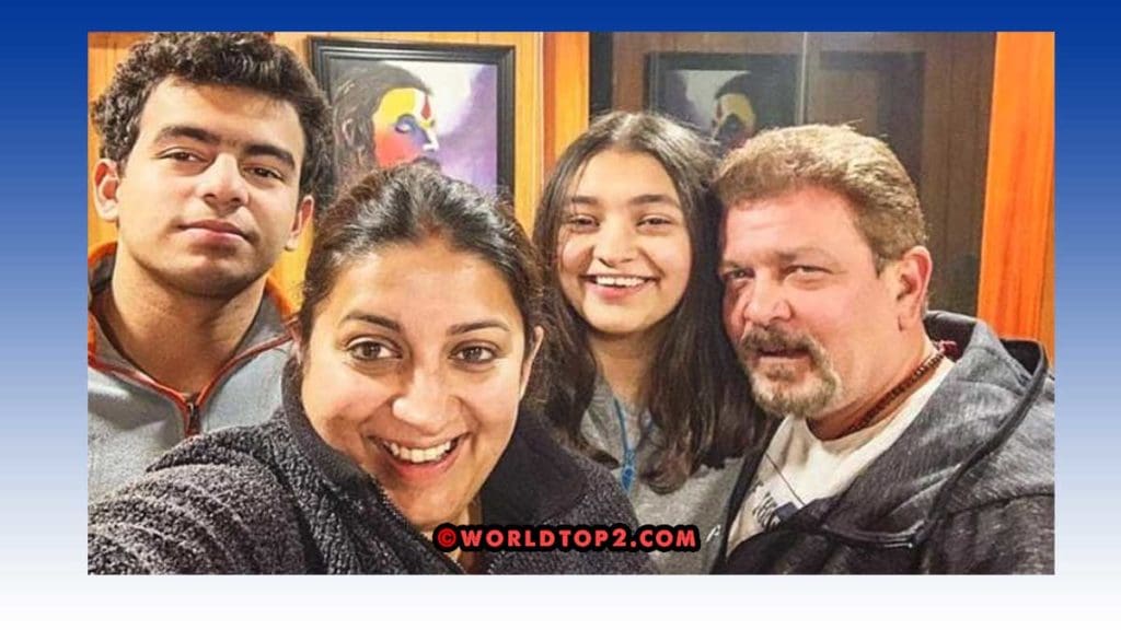 Smriti Irani Family Pic