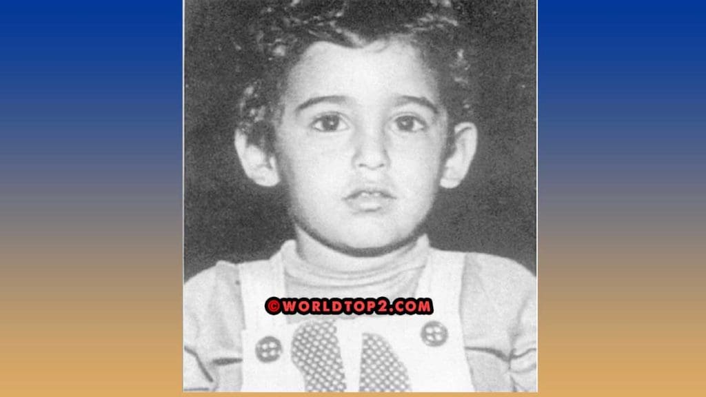 Vinod Khanna childhood photo