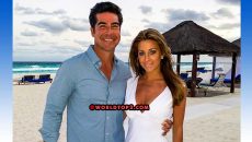 Jesse Watters with his wife Emma DiGiovine