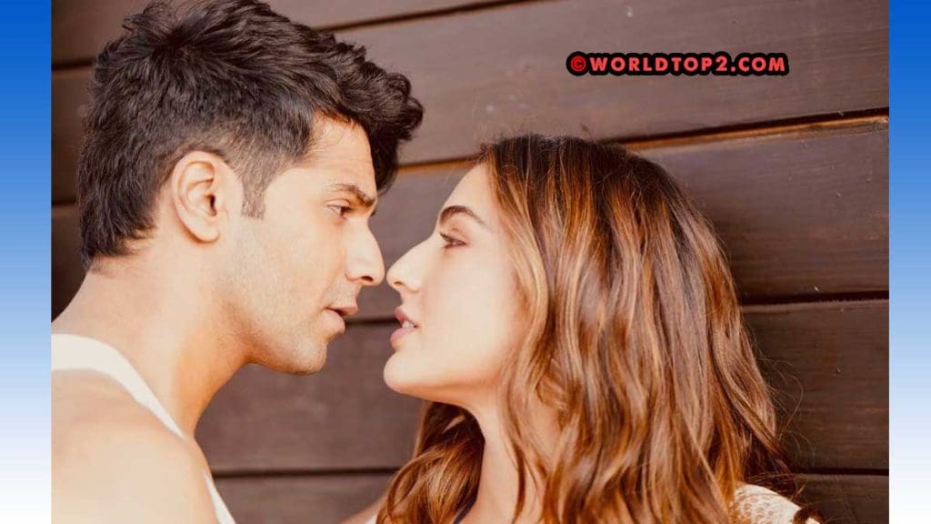 Sara Ali Khan with Varun Dhawan