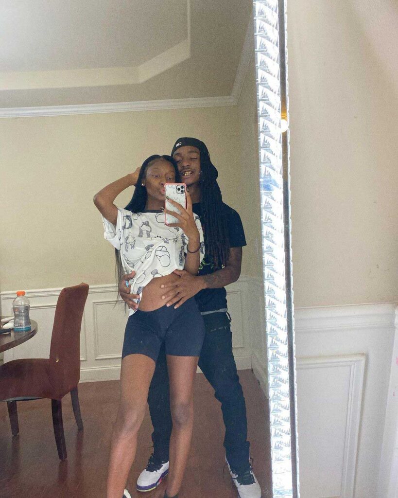 Kayla Nicole with her husband