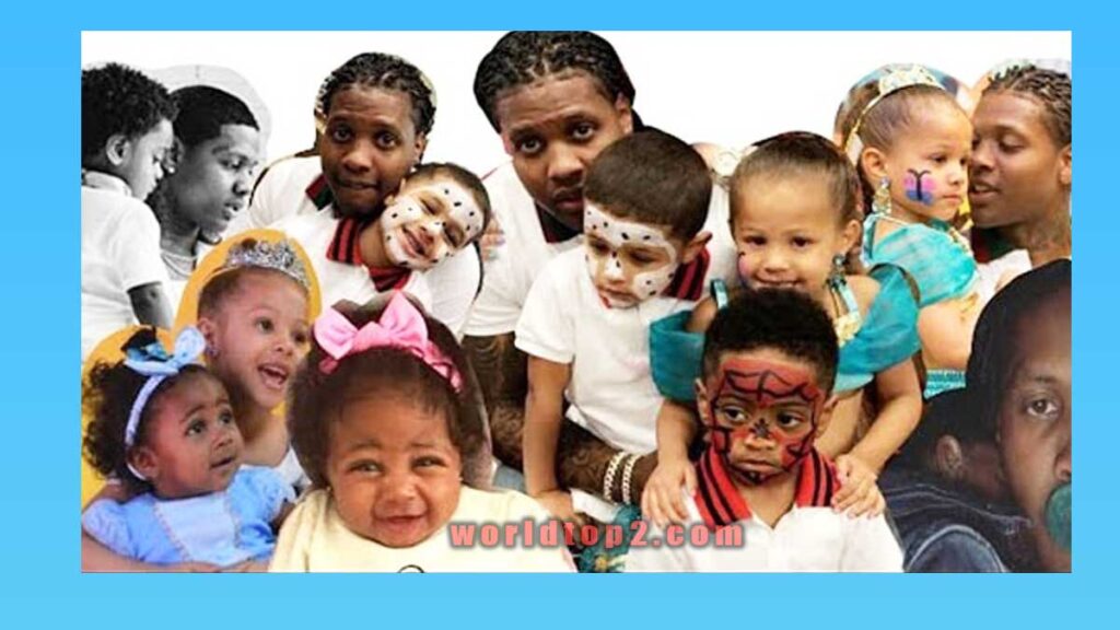 Lil Durk with kids