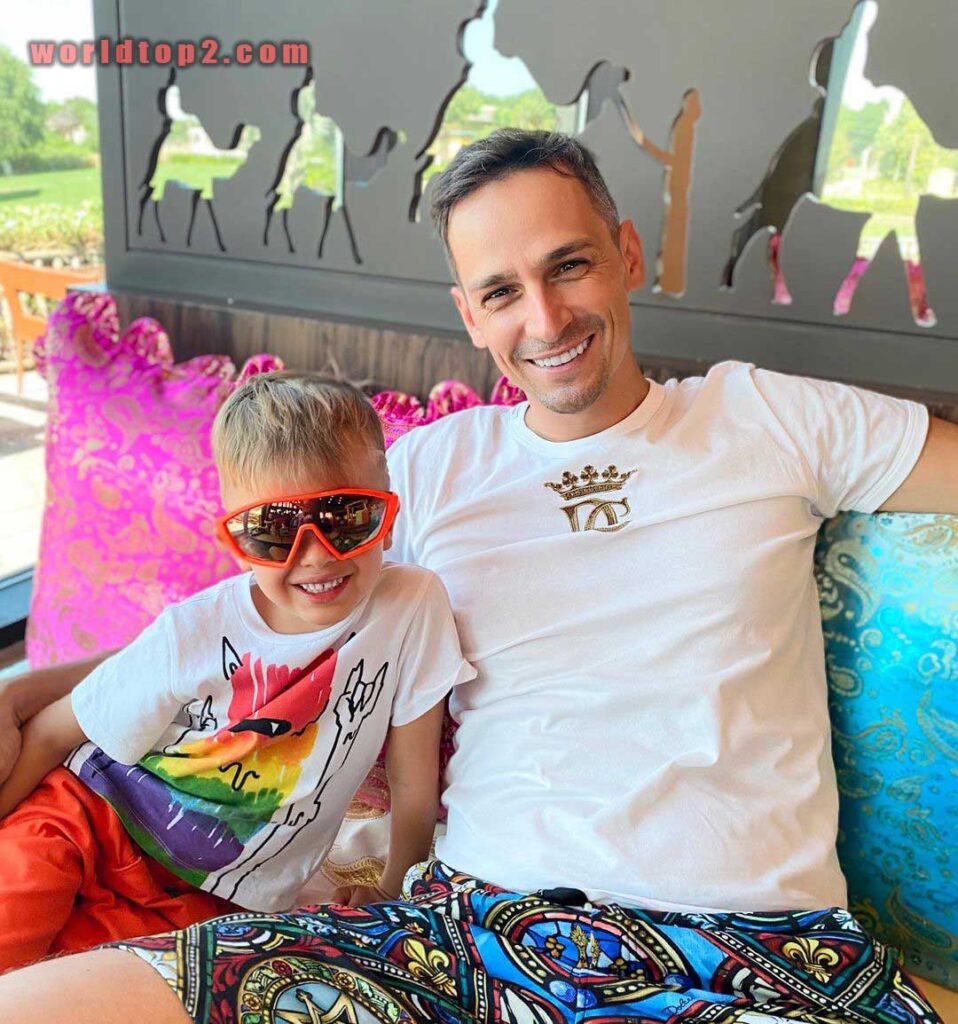 Nikita with his father