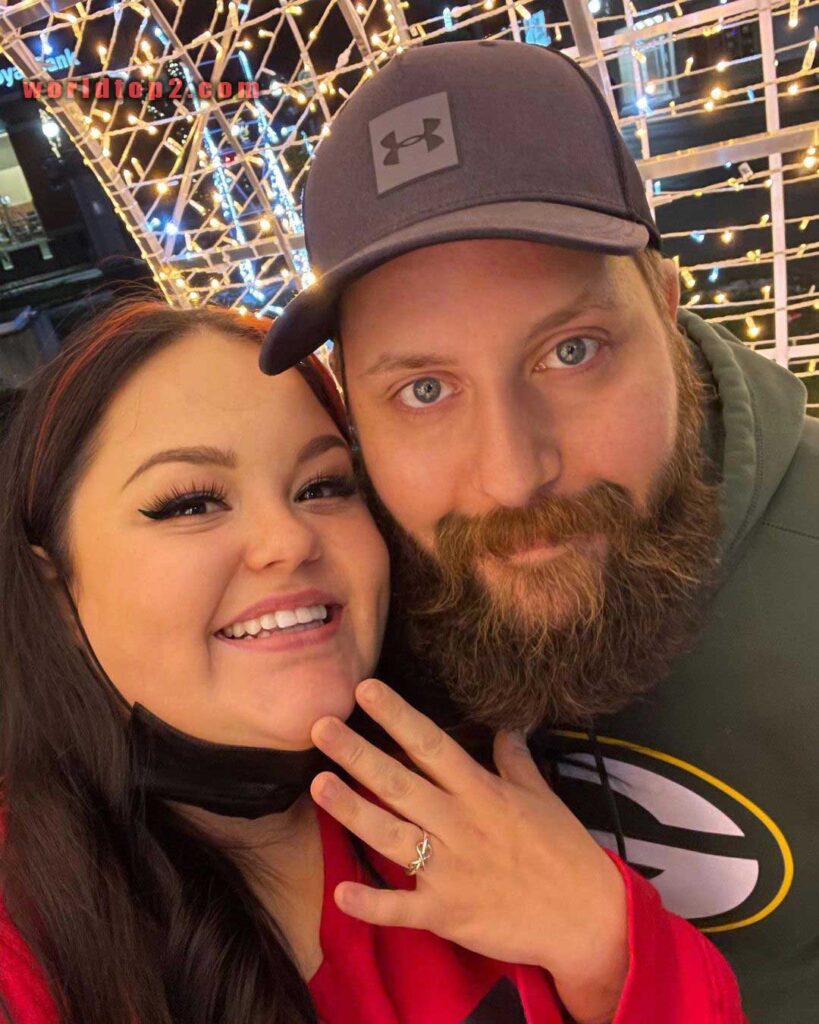 CelinaSpookyBoo with her husband Adam