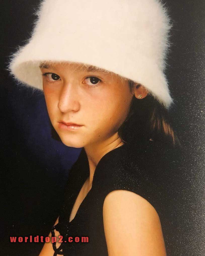 Alisha Marie when she was child