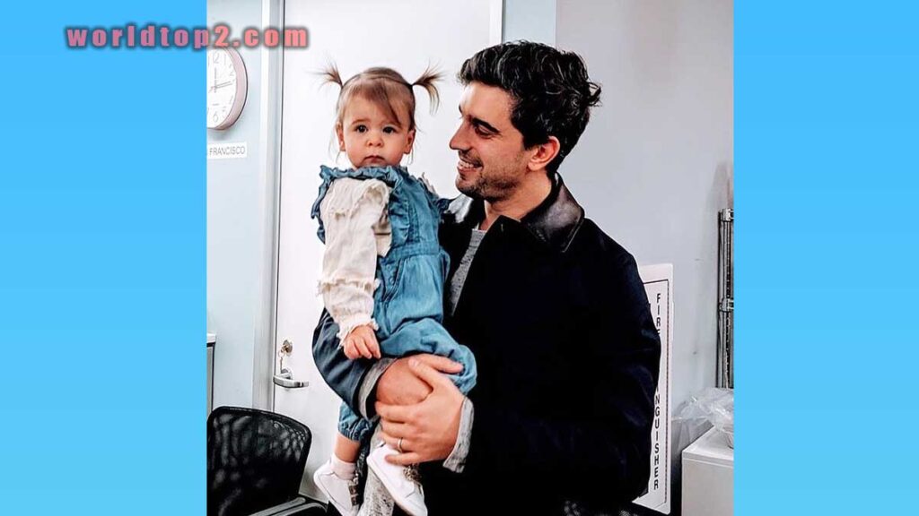 Nick Molnar with his daughter