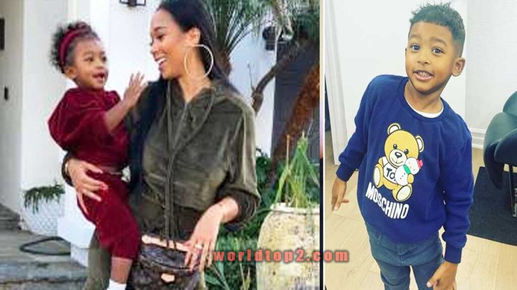 Prince Thompson with his mother Jordan Craig