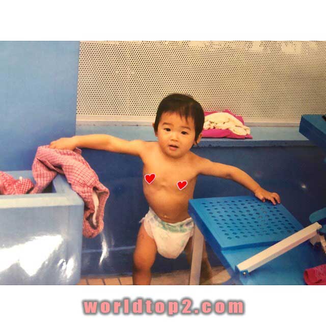 Rikako Ikee's childhood photo