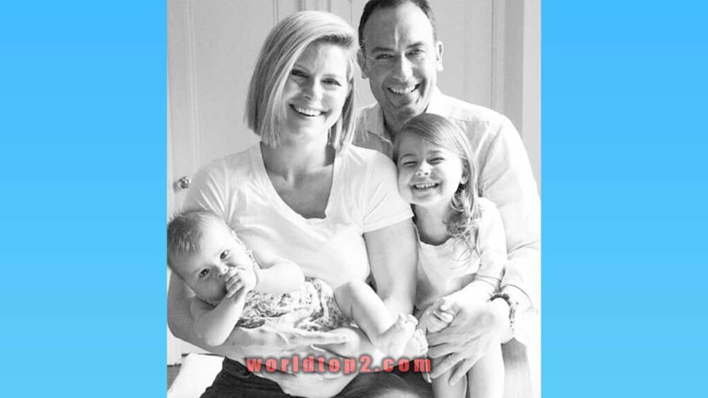 Cecilia Eve Gershenson with her father mother and sister