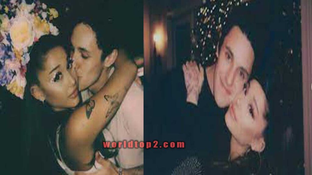 Dalton Gomez and his wife Ariana Grande 