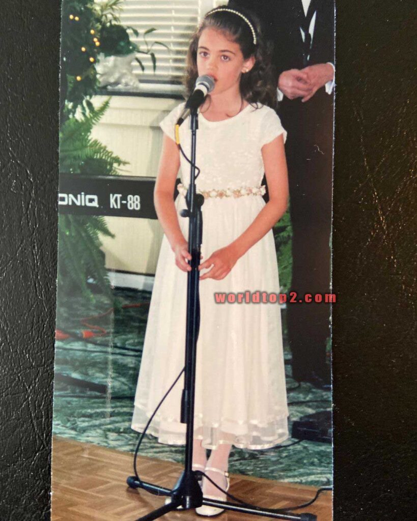 Lucy Hale in early age