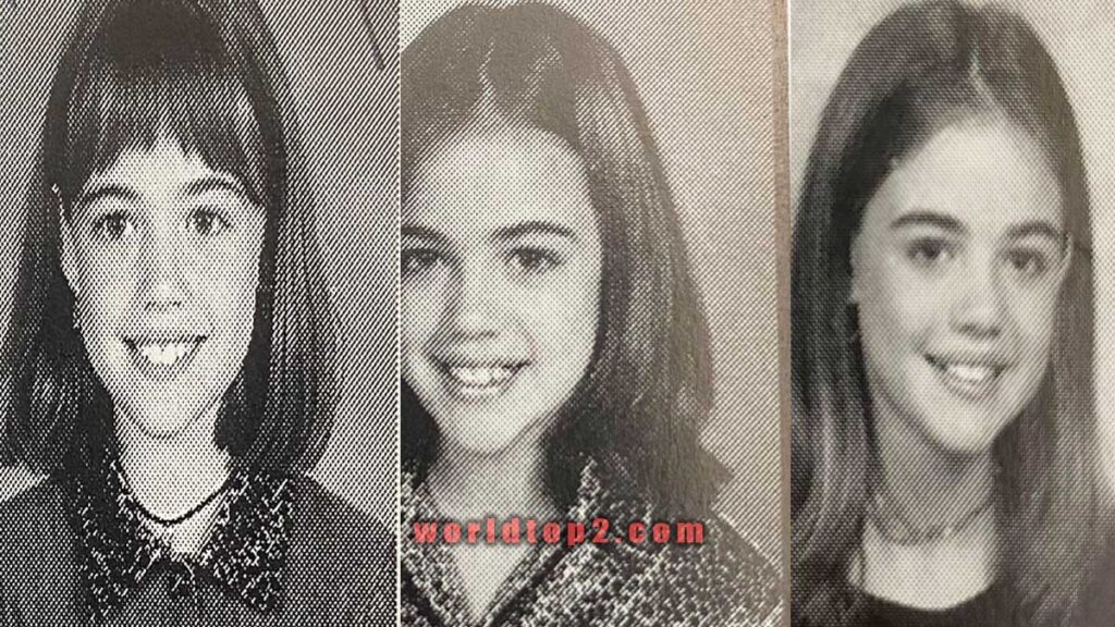 Lucy Hale when she was young teenage