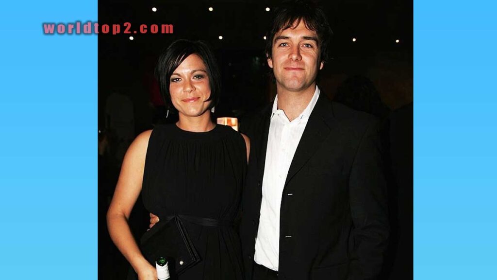 Lucy Mclay with Antony Starr