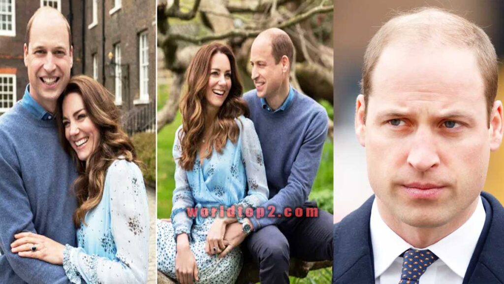 Prince William with his wife Kate Middleton