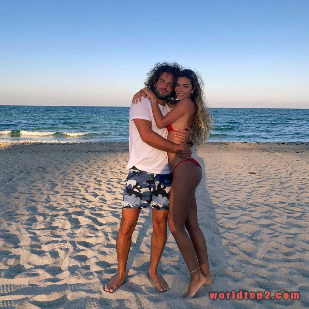 Aleska Genesis with her boyfriend