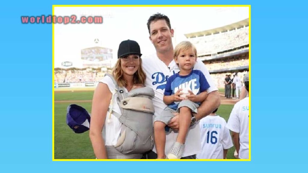Bre Ladd with her kids and husband
