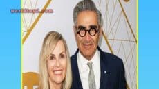Deborah Divine with her husband Eugene Levy