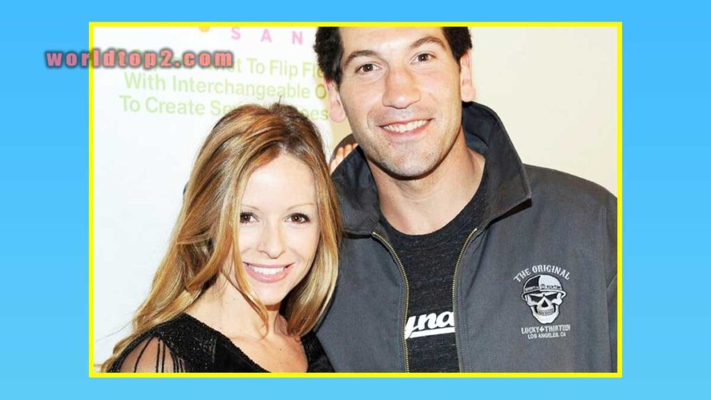 Erin Angle with-her husband Jon Bernthal