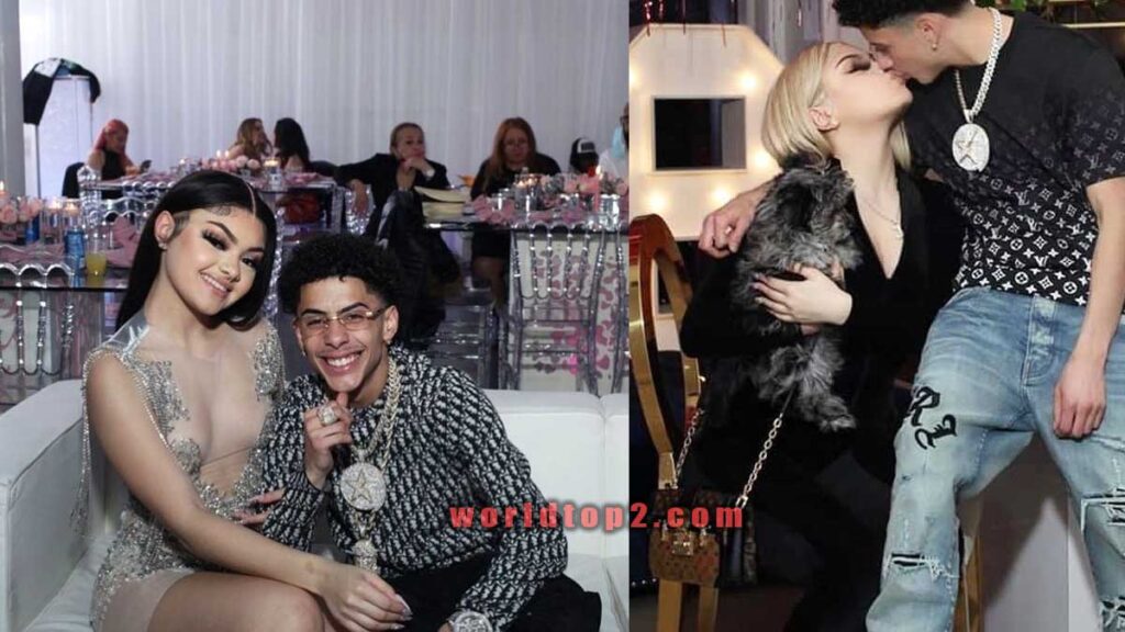 Justin Irvin Rivera with his girlfriend Danielle