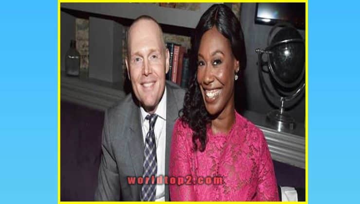 Nia Renee Hill with her husband Bill Burr