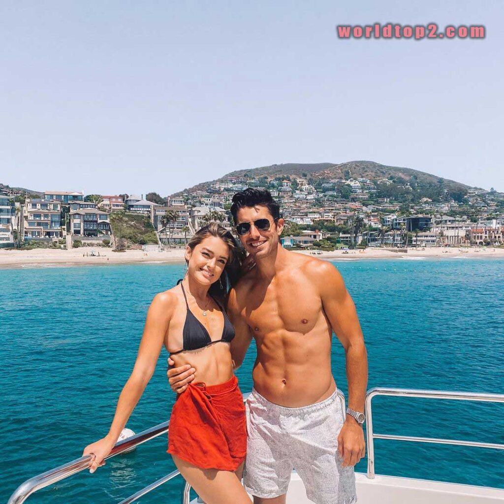 Vale Genta with her boyfriend Ben Edelstein