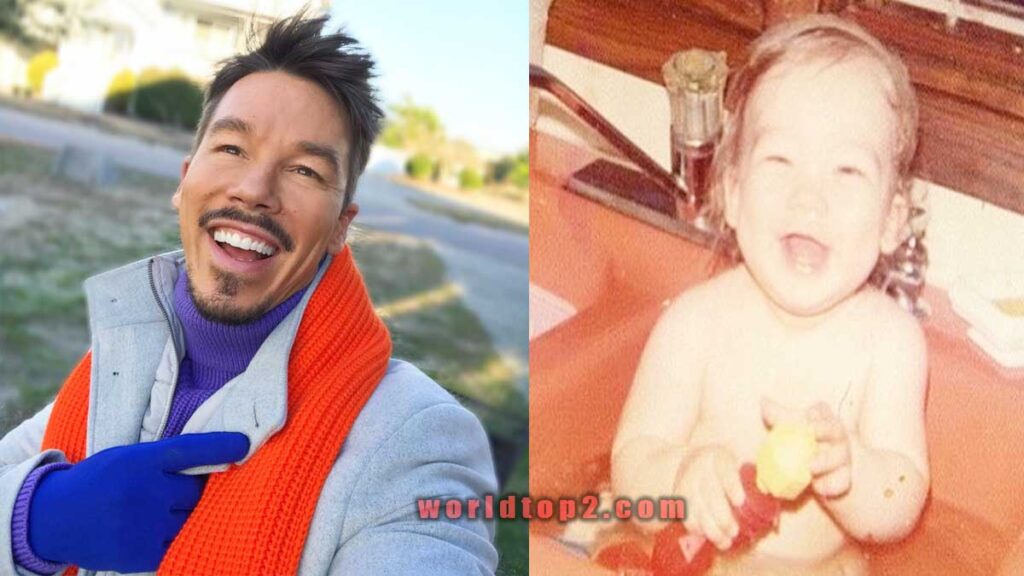 David Bromstad when he was baby