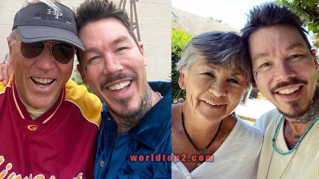 David Bromstad with his mother and father
