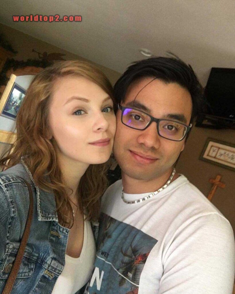 Garnt Maneetapho with his girlfriend Sydney Poniewaz