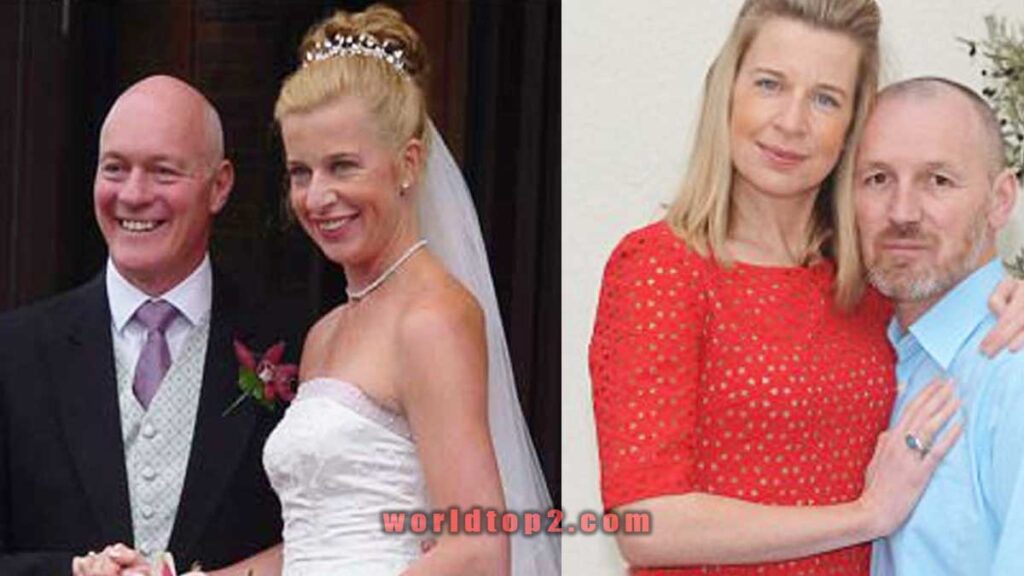 Katie Hopkins with her husband