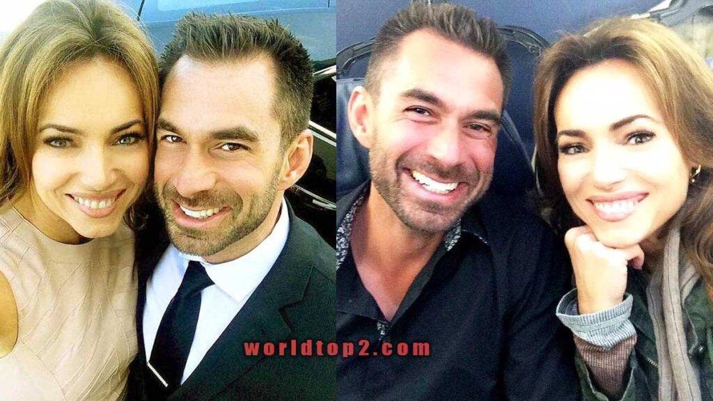 Lisa Robertson with her boyfriend Eric McGee