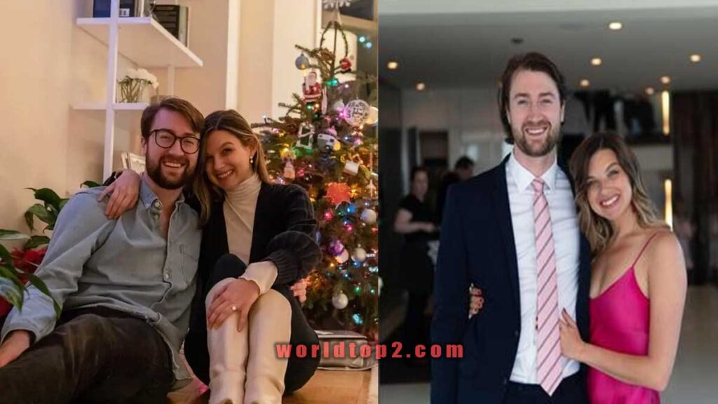 Chandler Belfort with her husband Conner