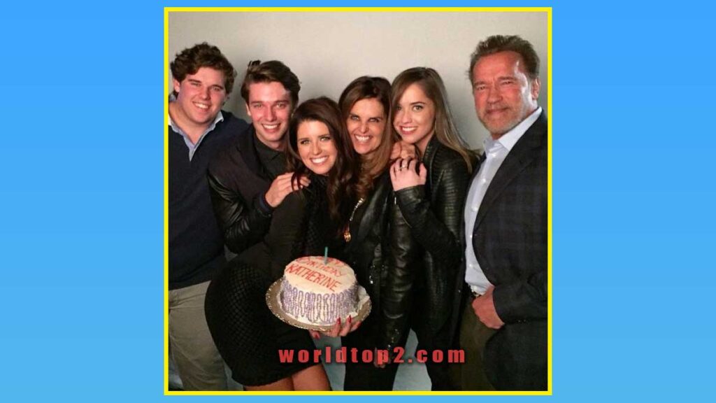 Christopher Schwarzenegger family photo