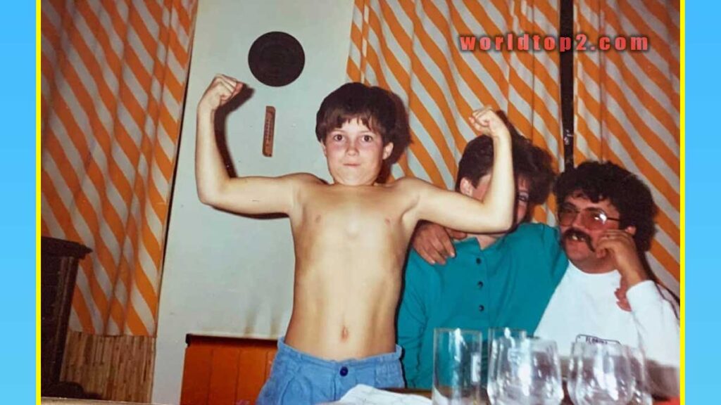 Kathi Bela when he was young