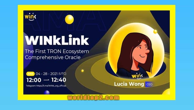 Lucia wong founder and ceo of wink and winklink crypto