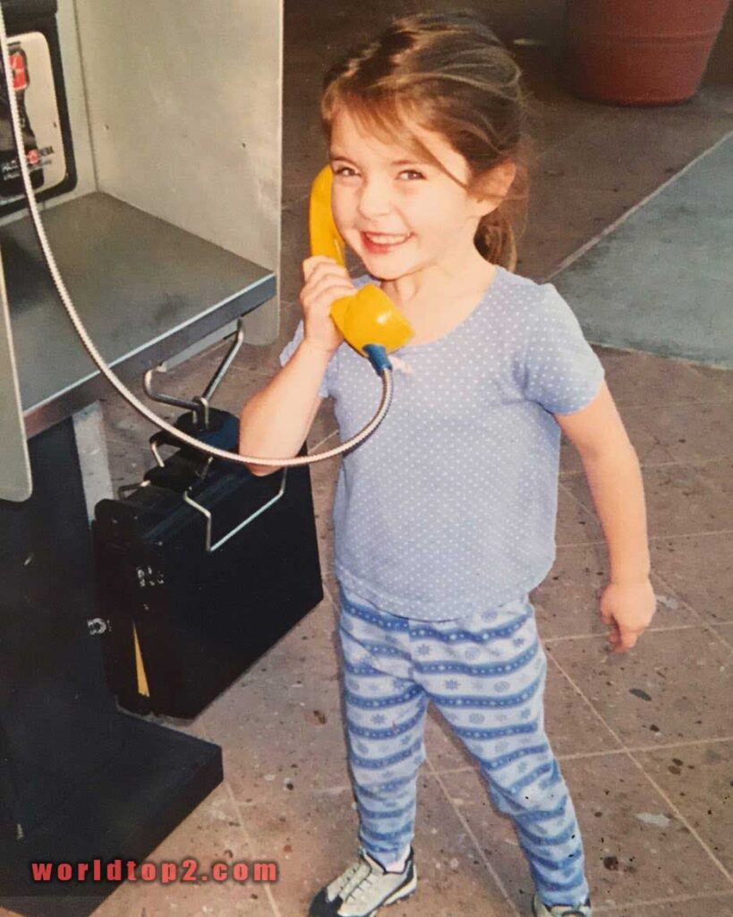 Marissa Meizz photo when she was child