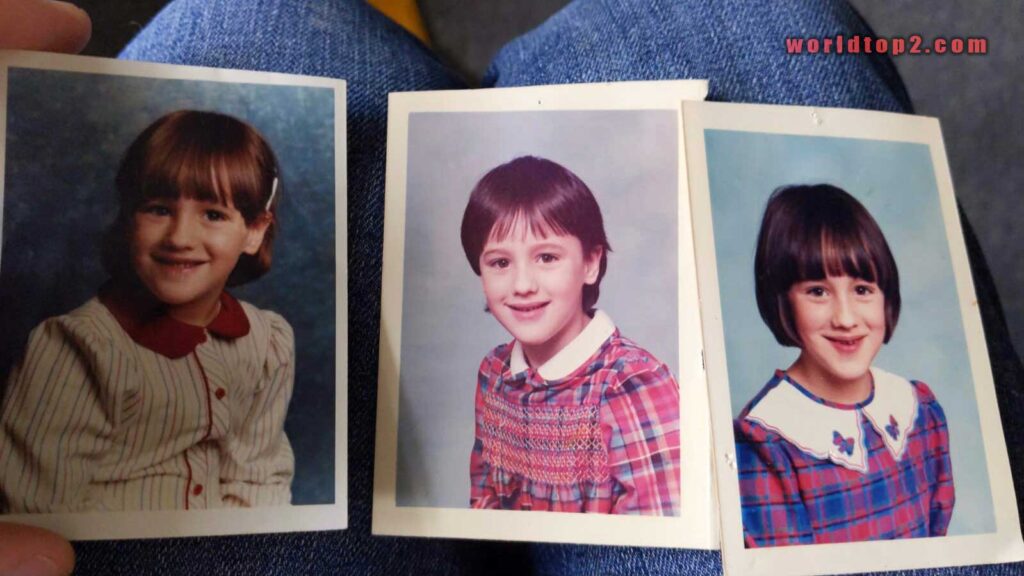 Rachel Molina childhood school photos