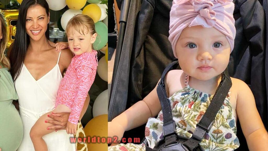 Varunie Vongsvirates with her daughter Lyla Aranya Wilson