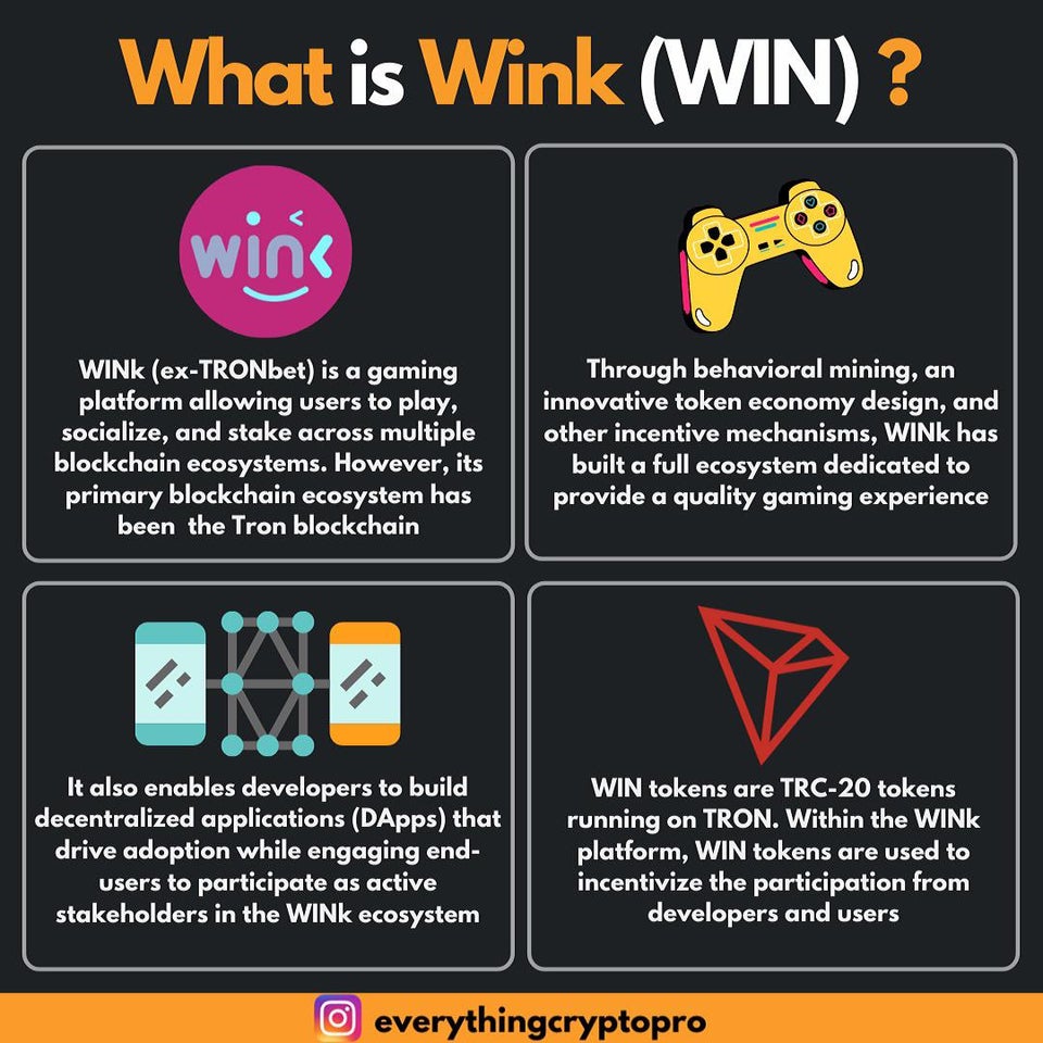 WINK crypto uses