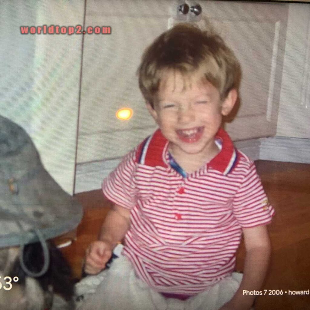 William Holzapfel childhood photo