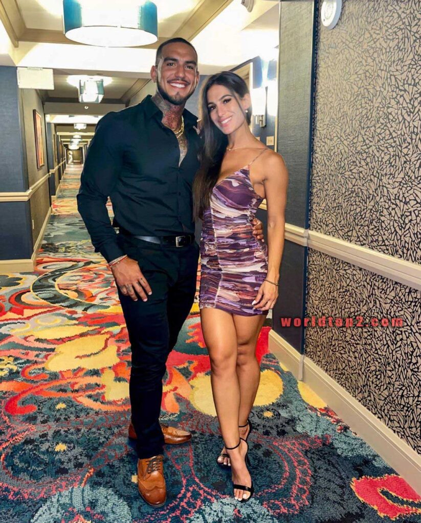 drea thomas with her boyfriend Ramses Principe