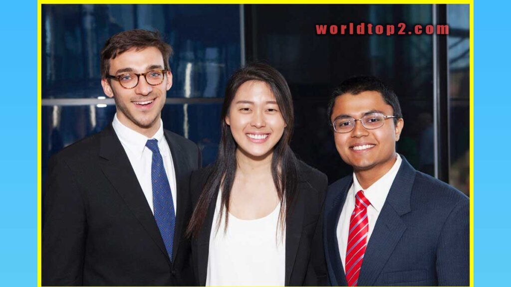 April Koh with her partners or co founders