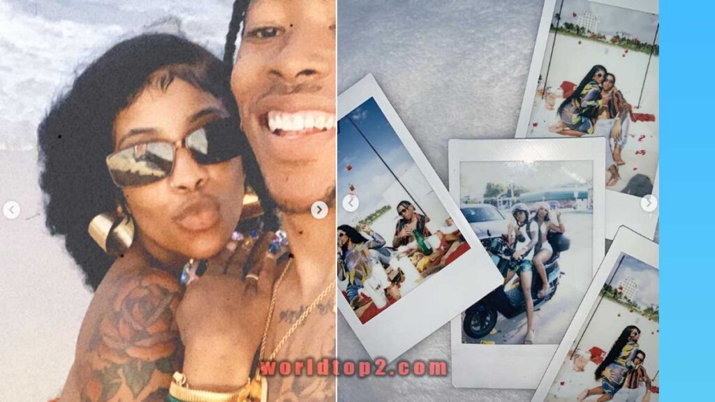 De'arra Taylor with Ken Walker