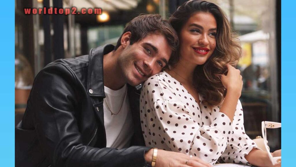 Jessica De Oliveira with her boyfriend