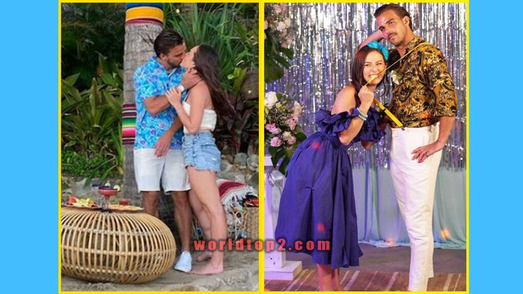 Abigail Heringer with Noah Erb