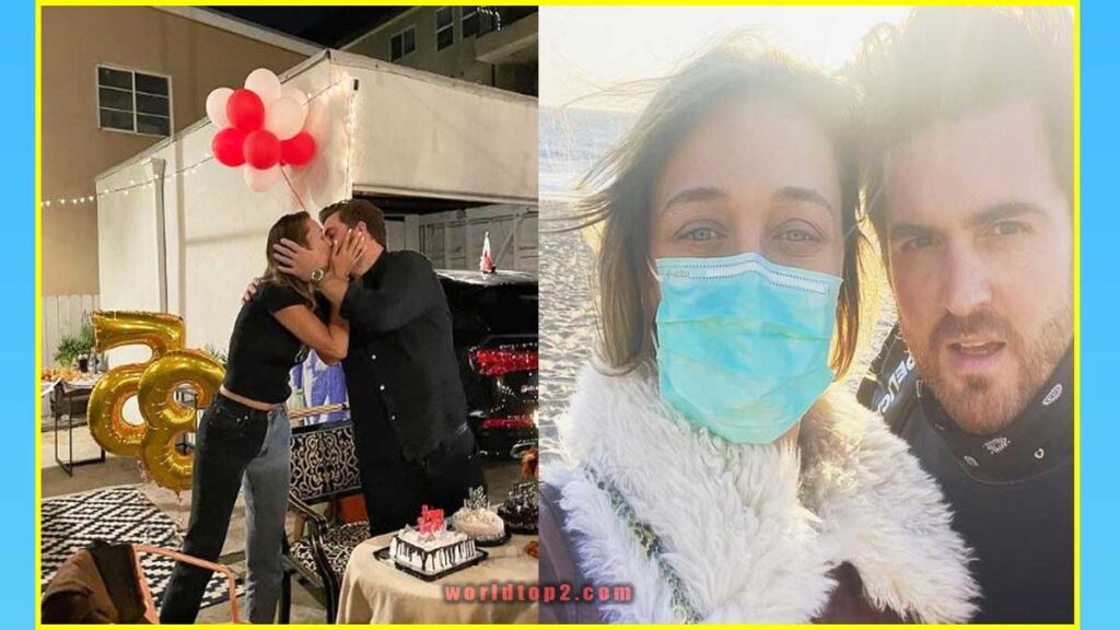 Alana Hadid with her boyfriend Alex Stickland