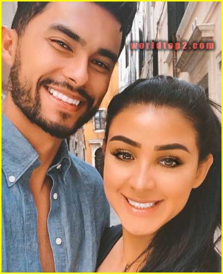 Jose Zuniga with his wife Karla Zuniga