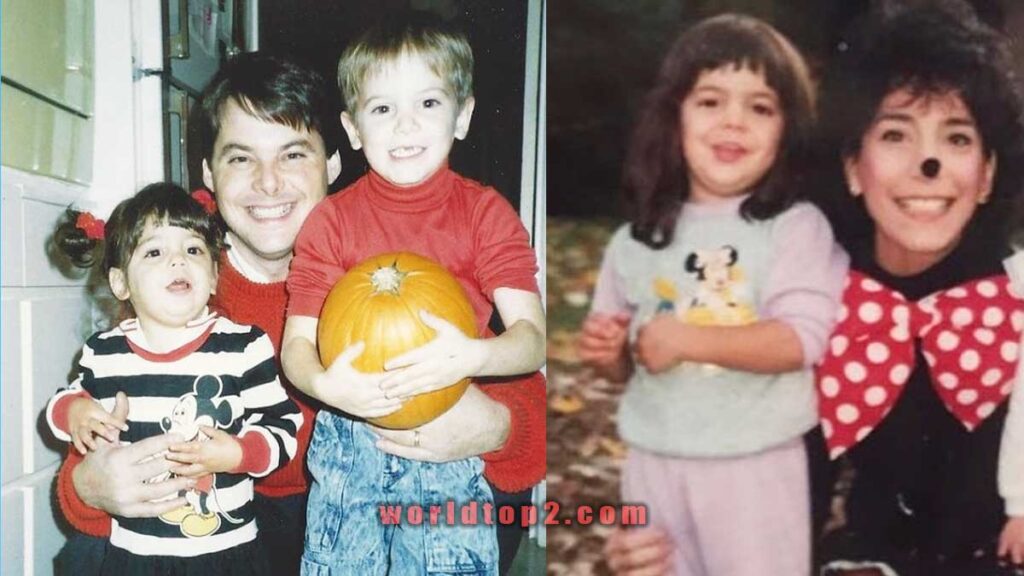 Katie Nolan with her father mother and sister