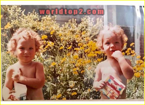 Marielle Hadid childhood photo